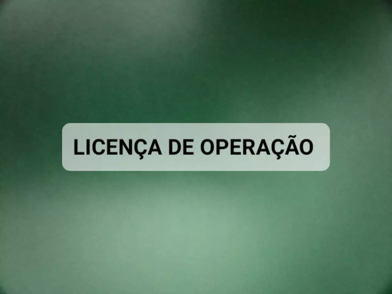 Comunicado de Recebimento  LICENÇA DE OPERAÇÃO – Auto Posto Costa Leste Ltda